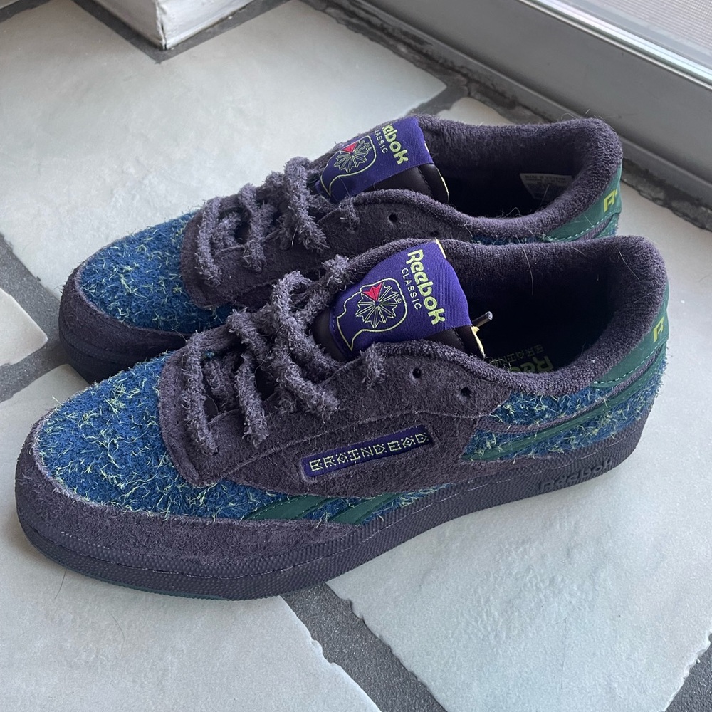 Reebok Club C Revenge X Brain Dead Burgundy Sneakers